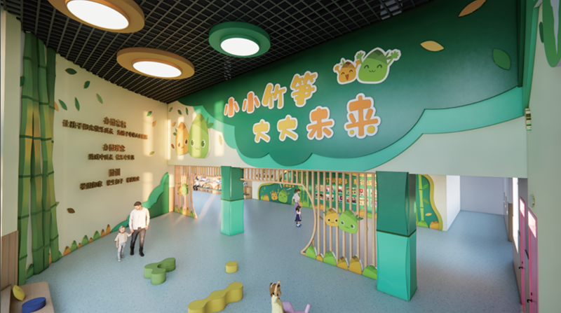 新鄉(xiāng)市幼兒園整體設(shè)計裝修