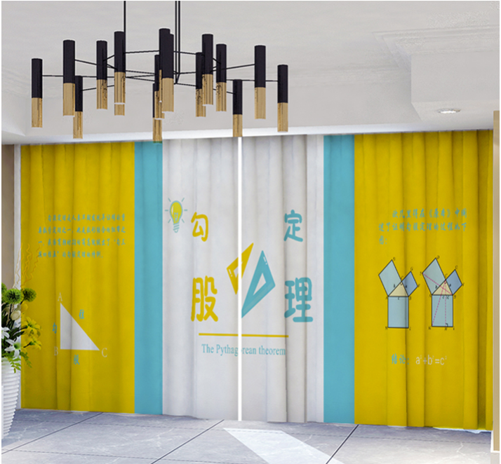 學(xué)校教室文化窗簾設(shè)計(jì)加工定制廠家